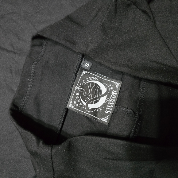 Killstar Black Leggings - Picture 4 of 5